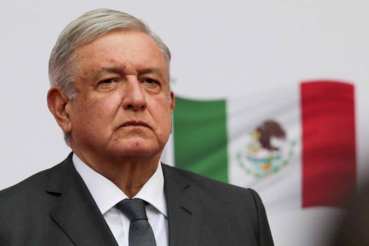 <p> Mexican President López Obrador tests positive</p> (REUTERS)