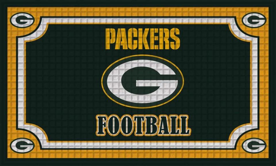 Green Bay Packers doormat.