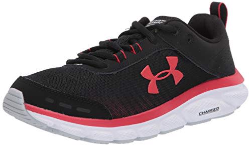 Under Armour mens Charged Assert 8 Running Shoe, Black (004 White, US (Amazon / Amazon)