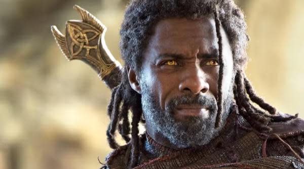Idris Elba como Heimdall en Thor: Ragnarok (Fuente: Entertainment Weekly)