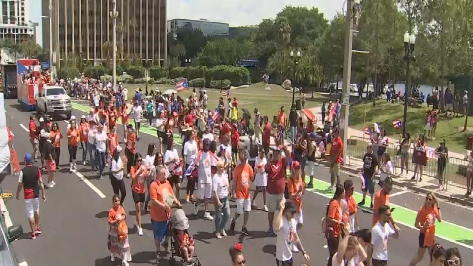 One of the biggest celebrations of Puerto Rican pride happened on Saturday in downtown Orlando.