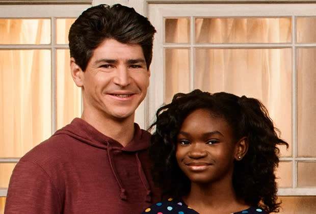 The Conners - Michael Fishman and Jayden Rey as DJ and Mary Conner