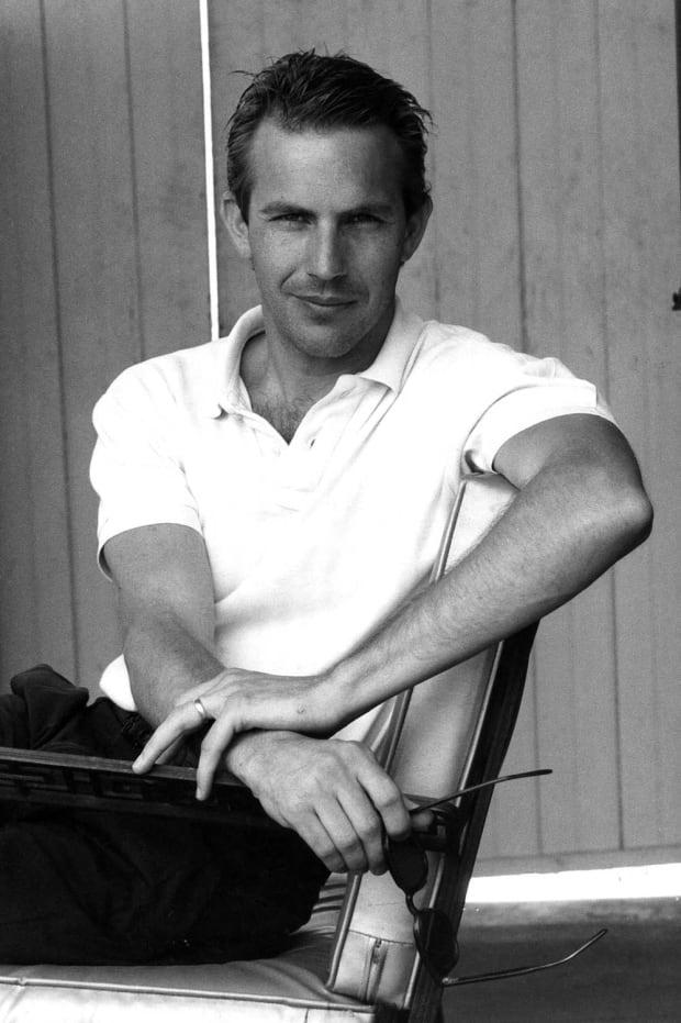 <p>Gearing up for the release of the film Bull Durham Costner did this 1985 photo shoot in Los Angeles, California. Playing minor league catcher Crash Davis, Costner's chemistry with Annie, the team's super fan, was electric. </p>