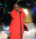 NEW YORK, NY - NOVEMBER 30: Cee Lo Green performs at the 2011 Rockefeller Center Christmas tree lighting on November 30, 2011 in New York City. (Photo by Jason Kempin/Getty Images)