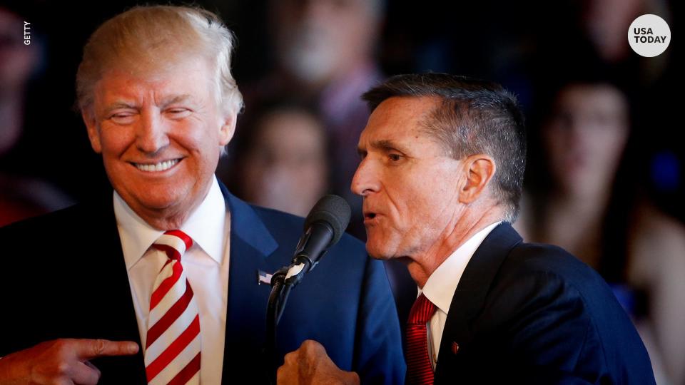 President Donald Trump granted a "full pardon" for ex-national security adviser Michael Flynn.