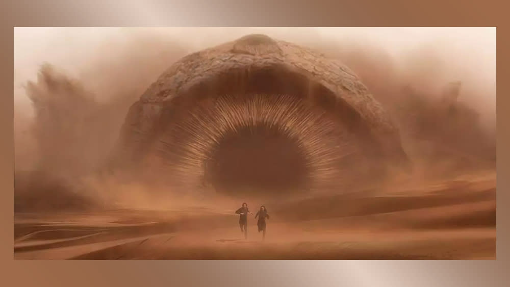  A scene from Dune, one of the best CGI movies. 