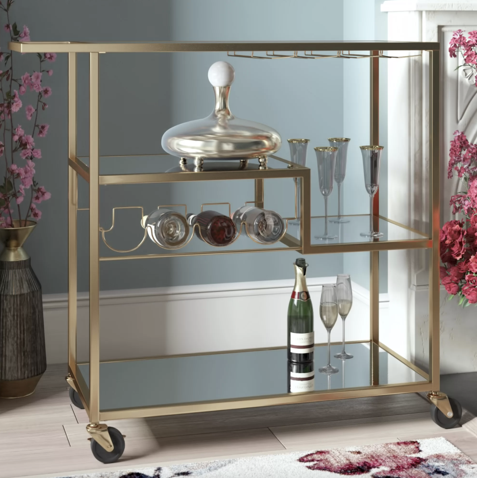 Kelly Clarkson Home Miranda Bar Cart