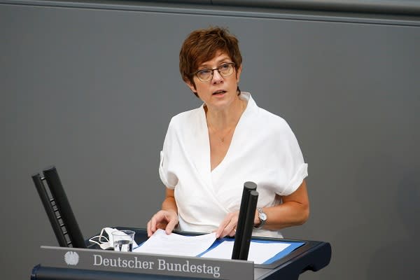 German Defense Minister Annegret Kramp-Karrenbauer (File Photo)