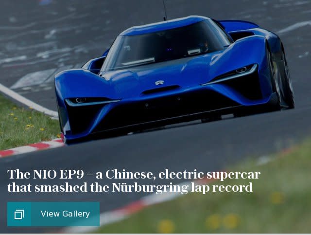 The NIO EP9 – a Chinese, electric supercar that smashed the Nürburgring lap record