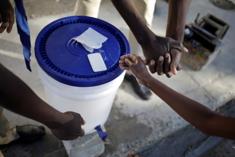 Haitian Scouts take part in COVID-19 prevention campaign in Port-au-Prince