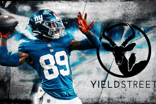 Score big with Yieldstreet and the NY Giants