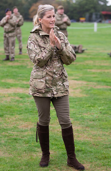 Countess Of Wes Stepped Out In Boots