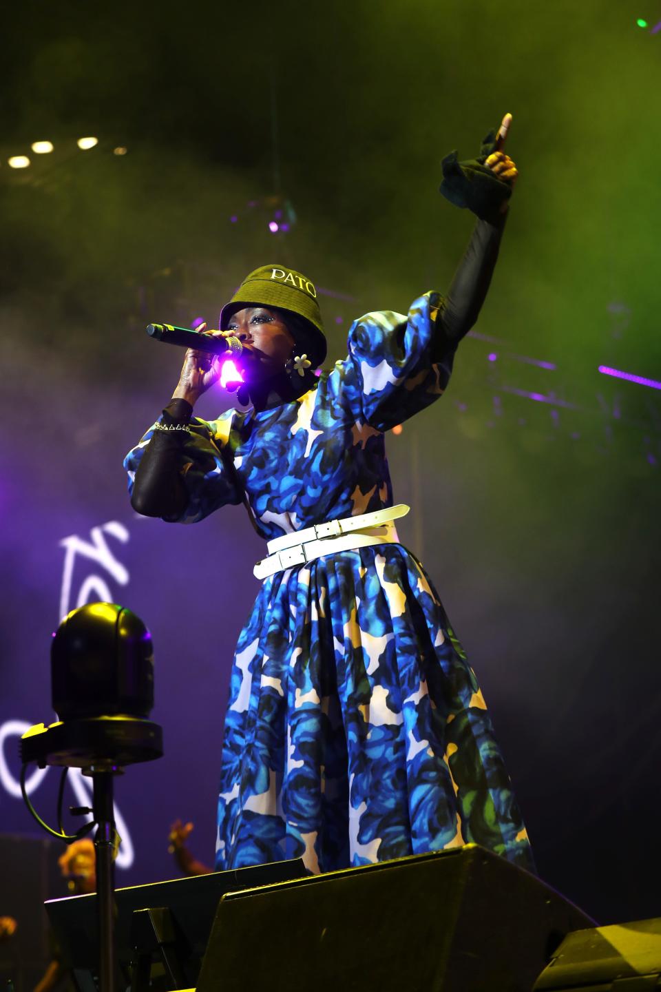 NEW ORLEANS, LOUISIANA - JULY 01: Lauryn Hill performs onstage during the 2022 Essence Festival of Culture at the Louisiana Superdome on July 1, 2022 in New Orleans, Louisiana. (Photo by Bennett Raglin/Getty Images for Essence) ORG XMIT: 775832010 ORIG FILE ID: 1406299620