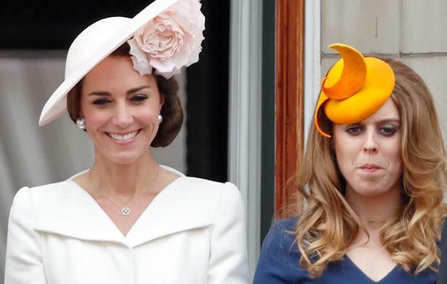 Princess Beatrice has reportedly let loose at Kate Middleton. Photo: Getty