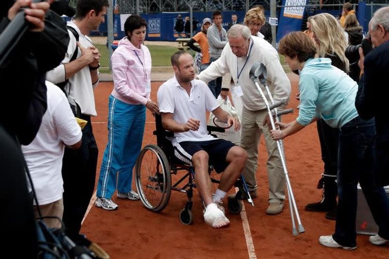 Las lesiones perturbaron la carrera de Martin Verkerk