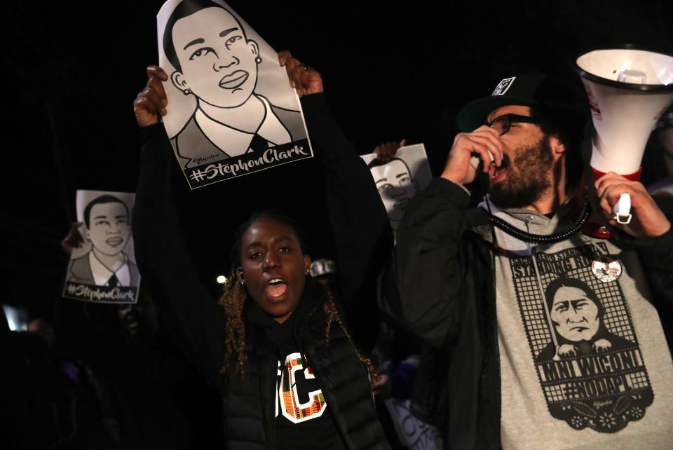 The police killing of Stephon Clark in March 2018 sparked protests in Sacramento, California, and elsewhere as activists demanded a higher level of accountability from law enforcement officers.