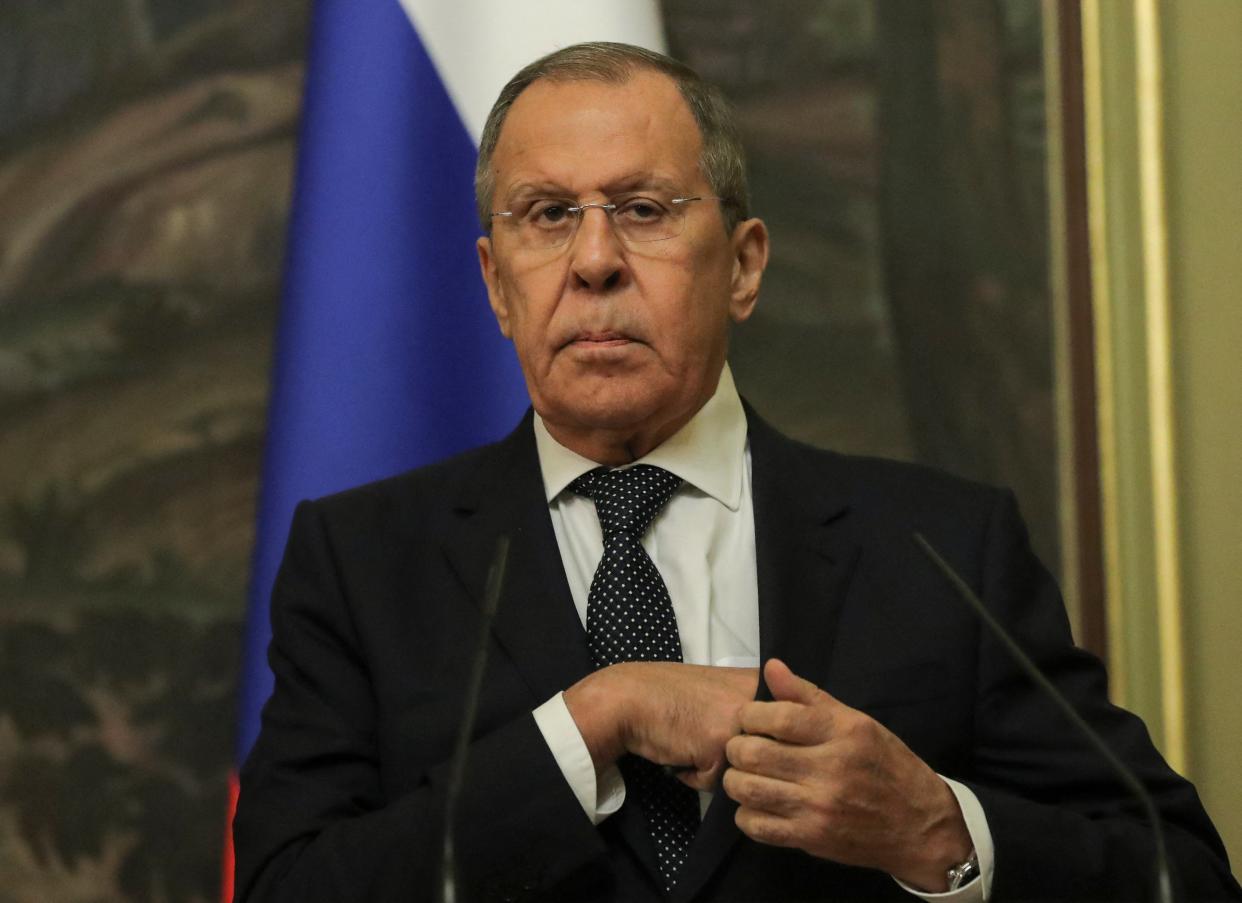 Sergei Lavrov (POOL/AFP via Getty Images)