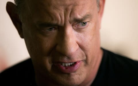 Can you trust Tom Hanks? The crypts in his eyes seems to suggest so - Credit: Gabriel Olsen/FilmMagic