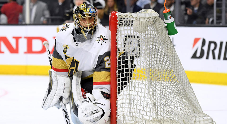 Marc-Andre Fleury has been spectacular, the revisionist history takes not so much. (Photo by Harry How/Getty Images)