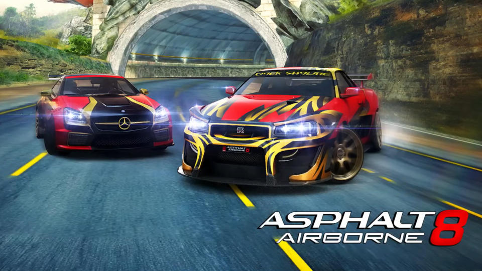     Asphalt 8 loading screen. 