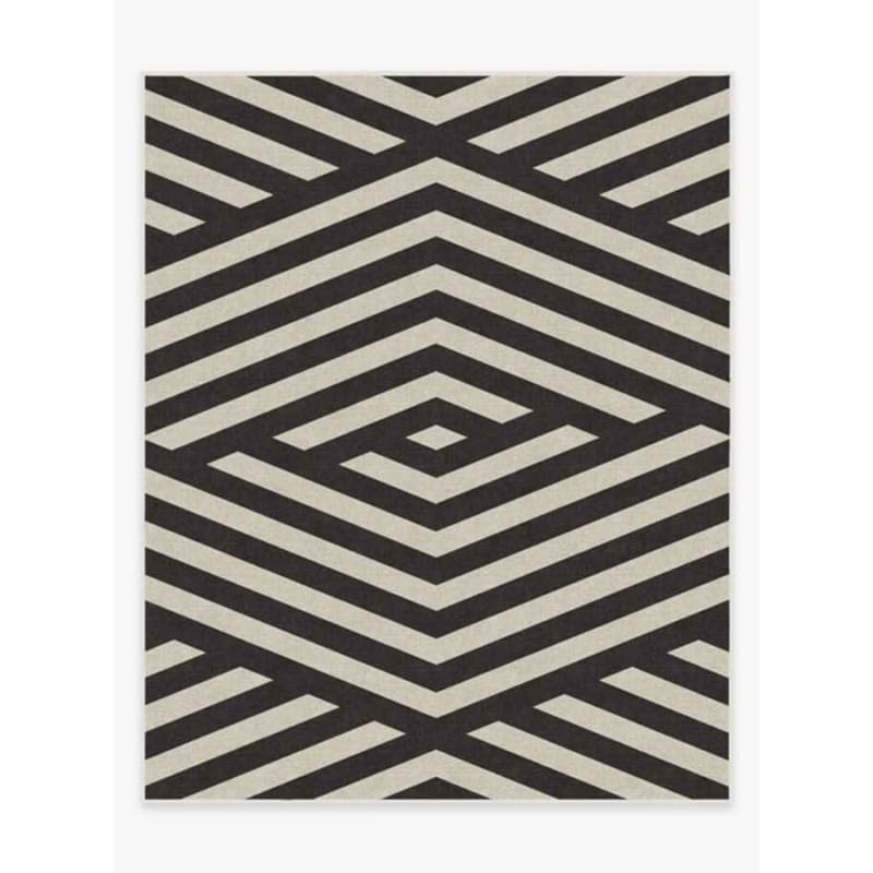 Barbie Signature Chevron Charcoal Rug, 5' x 7'