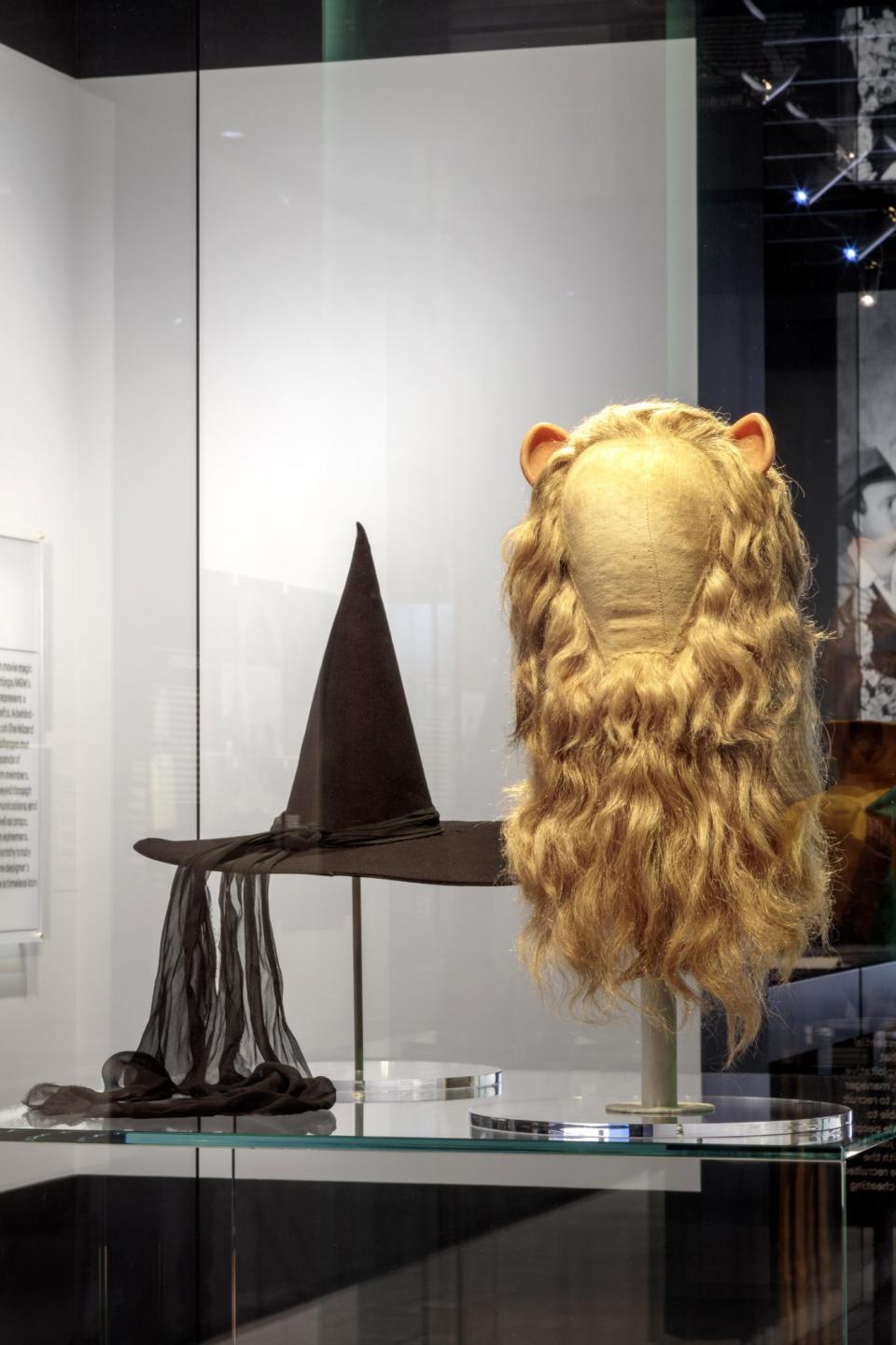 <p>As well as props worn by the Cowardly Lion and Wicked Witch. </p>