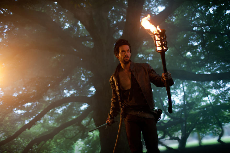 Tom Riley as Leonardo Da Vinci in Starz's "Da Vinci's Demons," coming Spring 2013.