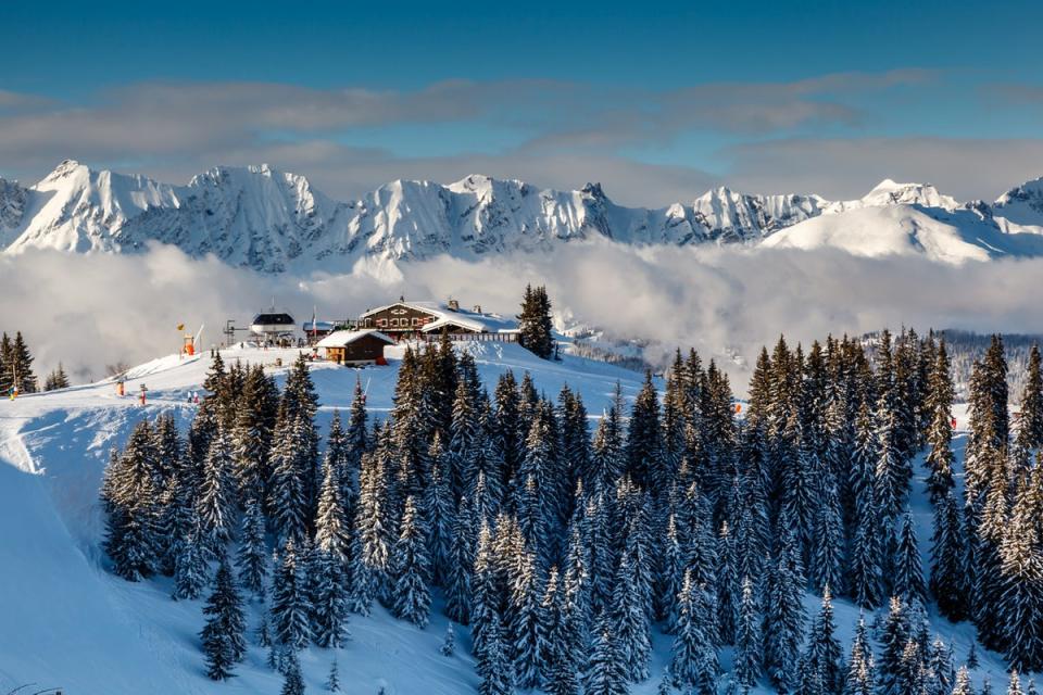This exclusive destination in the Alps twinkles in front of Mont Blanc (Getty Images/iStockphoto)