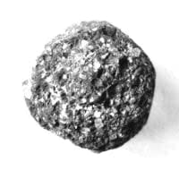 A tiny asteroid created by the scientists  - Credit: Rosatom