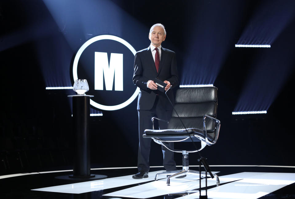 John Humphrys is hosting his final series of Mastermind. (BBC/Hindsight/Hat Trick Productions Ltd/Kelvin Boyes)