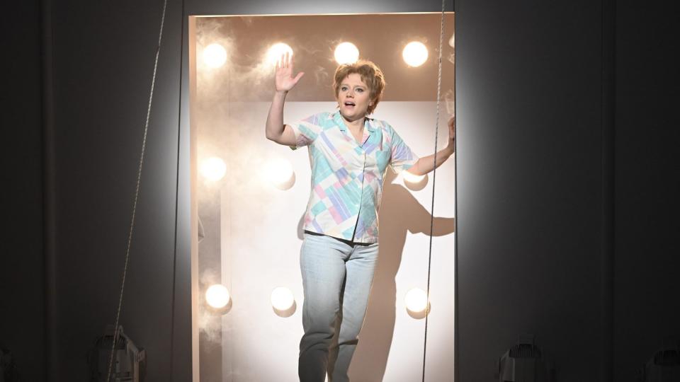 SATURDAY NIGHT LIVE -- Natasha Lyonne, Japanese Breakfast Episode 1826 -- Pictured: Kate McKinnon as Ms. Rafferty during the Final Encounter cold open on Saturday, May 14, 2022 -- (Photo by: Will Heath/NBC/NBCU Photo Bank via Getty Images)