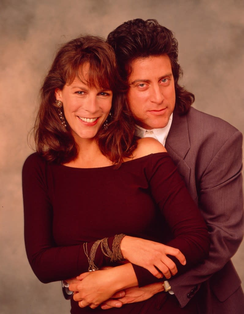 Lewis and Jamie Lee Curtis co-starred in the early ’90s ABC series “Anything but Love.” ©20thCentFox/Courtesy Everett Collection
