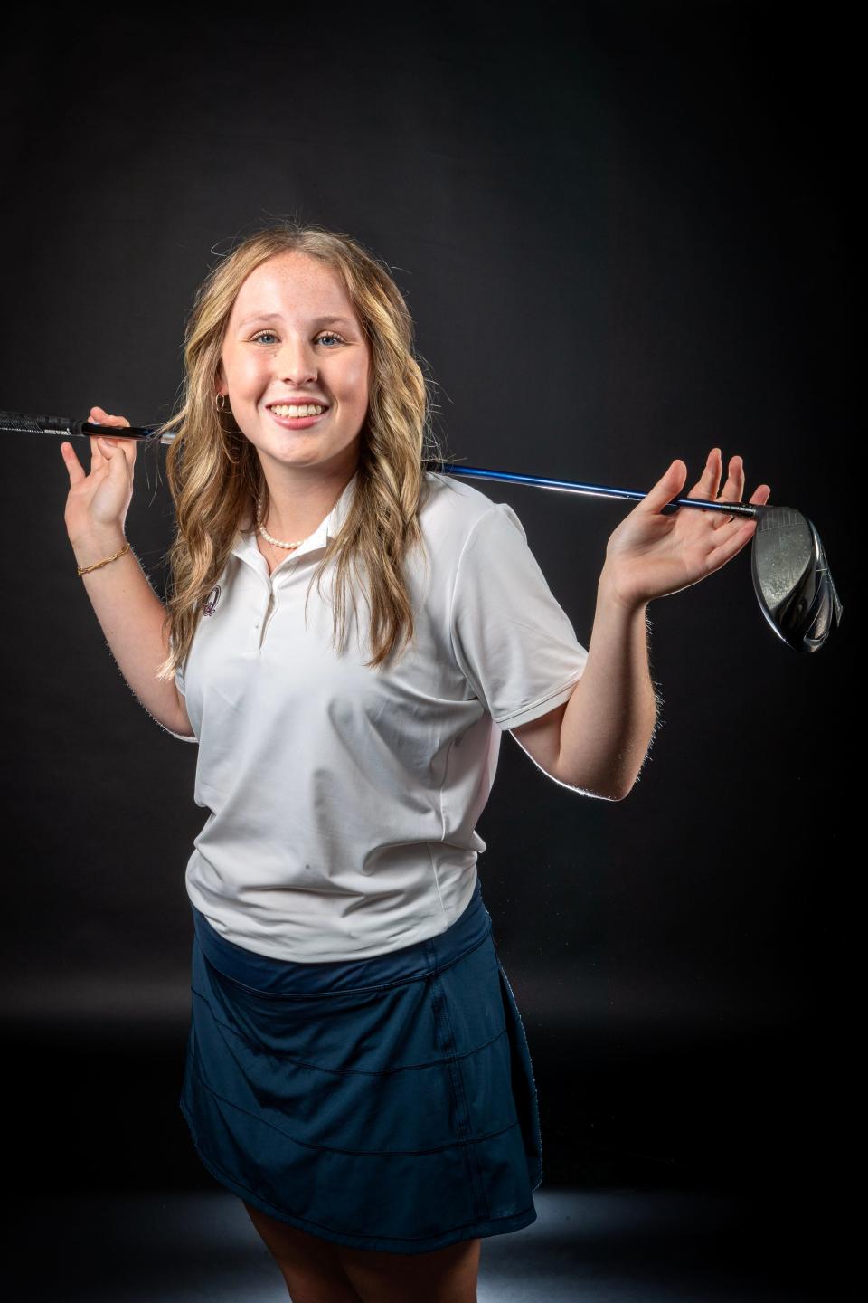 Joanna Bushnell Crist, La Quinta High School golfer, is a Desert Sun Top Fall Athlete, December 13, 2023.