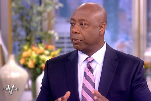 PHOTO: Tim Scott on The View (ABC News)