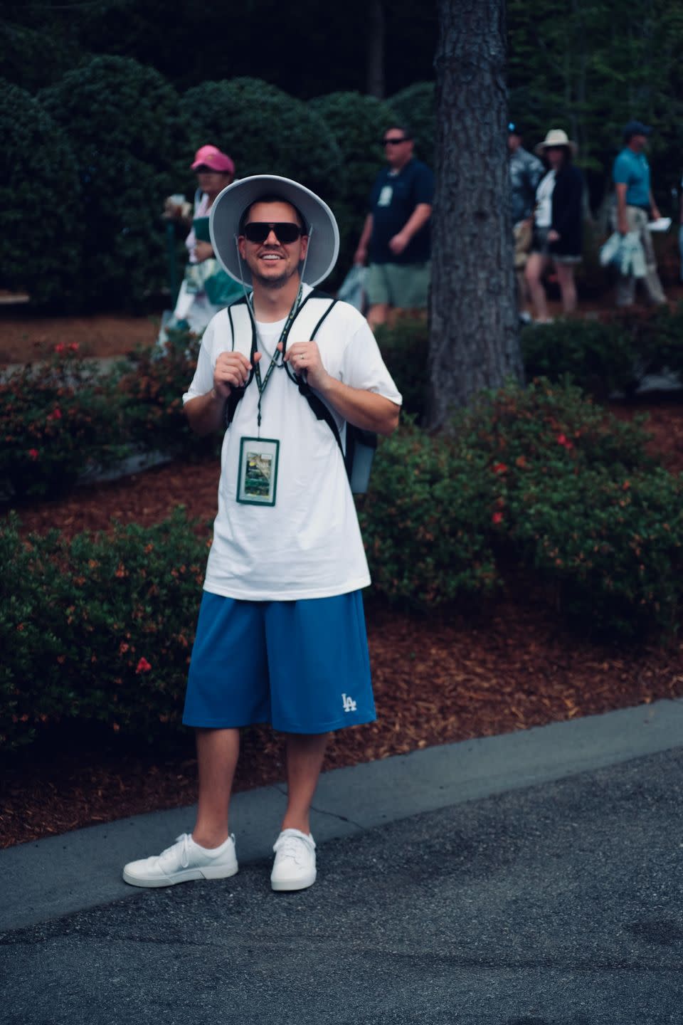 golf style at the masters