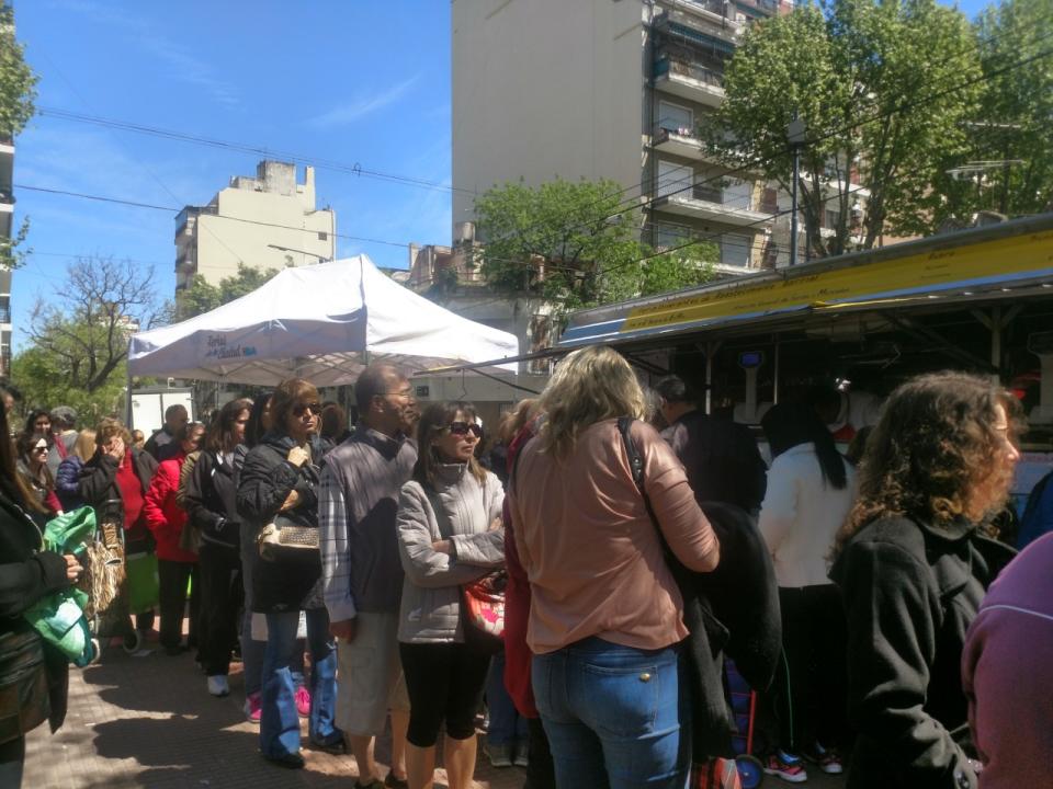 <p>Ferias barriales y trueque en Buenos Aires. (Catalina Oquendo) </p>