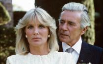 Als Krystle Carrington war sie der Liebling der Fans und treusorgende Ehefrau des Öl-Magnaten Blake Carrington - zumindest anfangs. Als sie die Rolle 1981 annahm, war Linda Evans bereits aus der 60er-Jahre-Westernserie "Big Valley" und als Playmate bekannt. (Bild: Paramount)