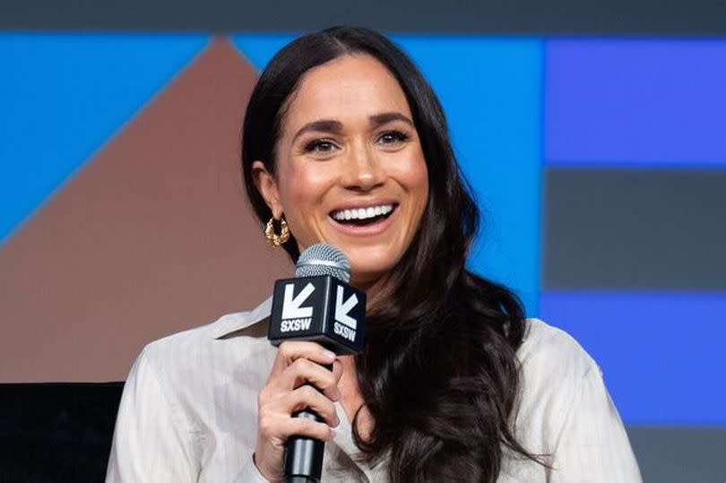 Meghan Markle on stage at SXSW