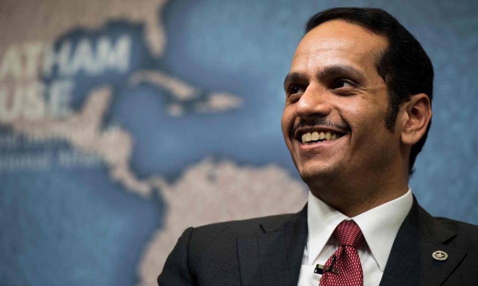 Mohammed bin Abdulrahman al-Thani, the Qatari foreign minister