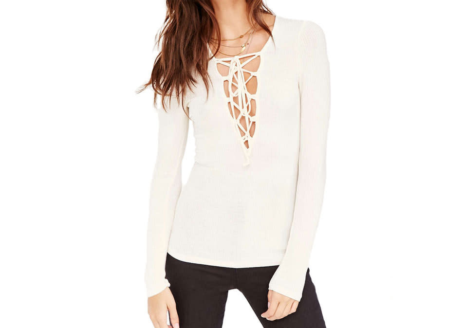 Project Social T Plunge Top, $39, urbanoutfitters.com