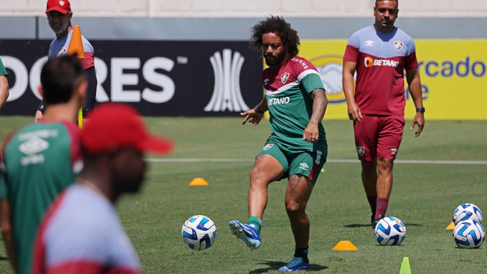 Former Real Madrid star Marcelo returned to Fluminense, his first club, in 2023. - Sergio Moraes/Reuters