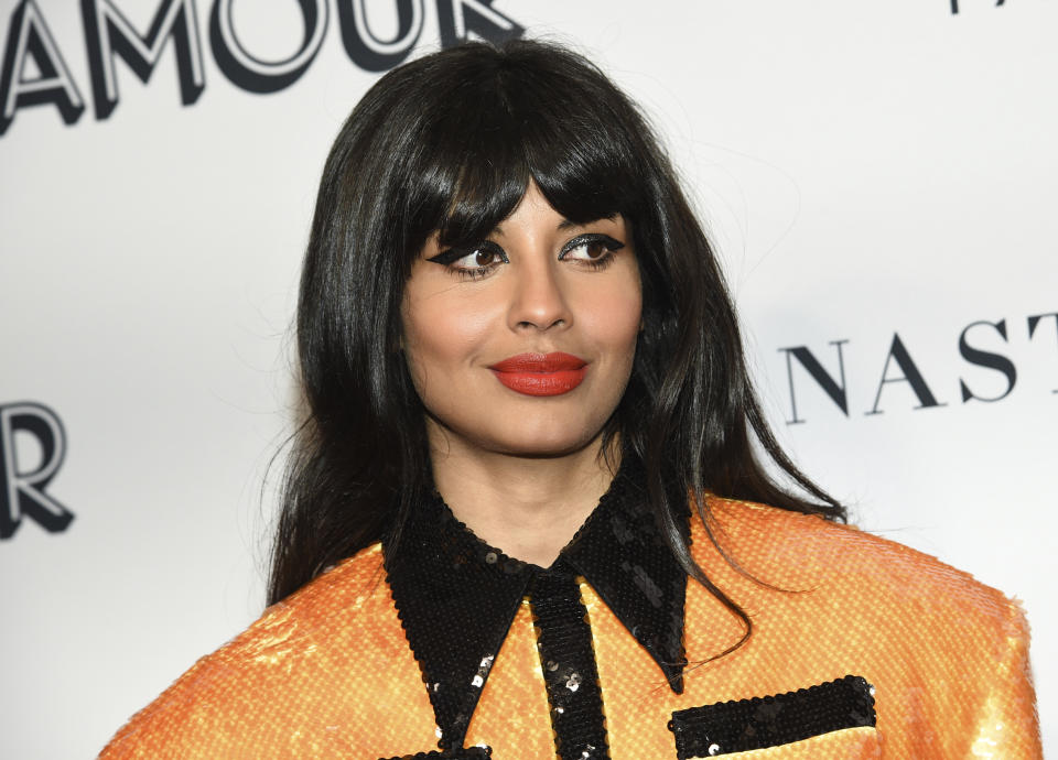 Jameela Jamil attends the Glamour Women of the Year Awards at Alice Tully Hall on Monday, Nov. 11, 2019, in New York. (Photo by Evan Agostini/Invision/AP)