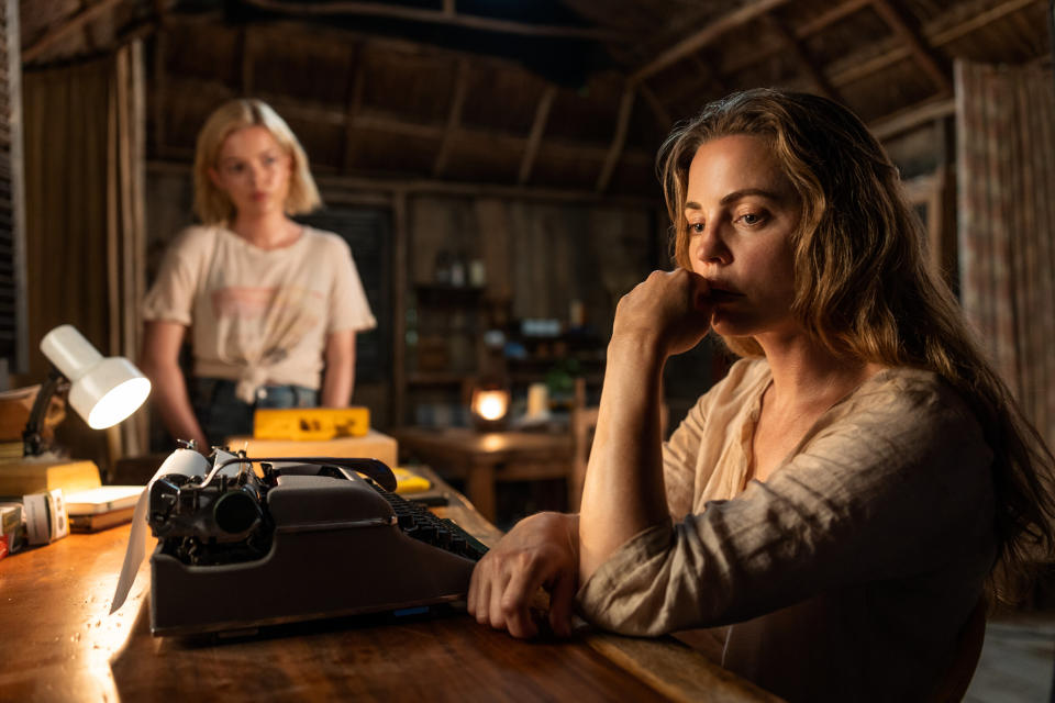 Melissa George, right, and Logan Polish in “The Mosquito Coast” on Apple TV Plus. - Credit: Apple