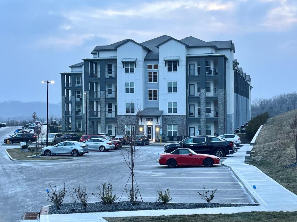 The Tapestry Ridge luxury apartments at 1401 Dixie Highway in Covington added 267 new units to the Cincinnati metro area in 2023 on the former site of Northern Kentucky University's Covington campus.