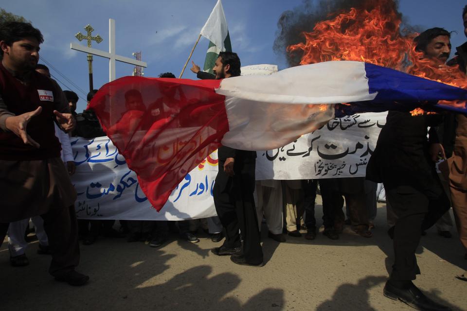 Anti-Charlie rally in Pakistan