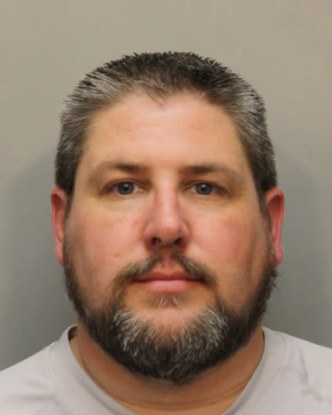 Former pastor Stephen Bratton was arrested on charges of child sex abuse, accused of repeatedly molesting a teenage relative over the course of two years. Source: Harris County Sheriff's Office via AP. 