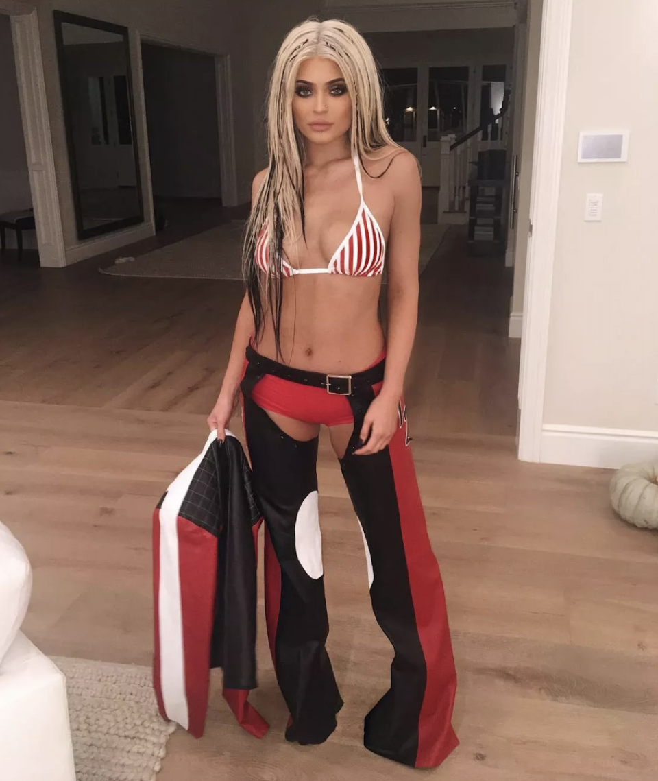 Kylie as Christina