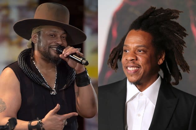 D'Angelo and Jay-Z - Credit: Shahar Azran/Getty Images; Leon Bennett/FilmMagic