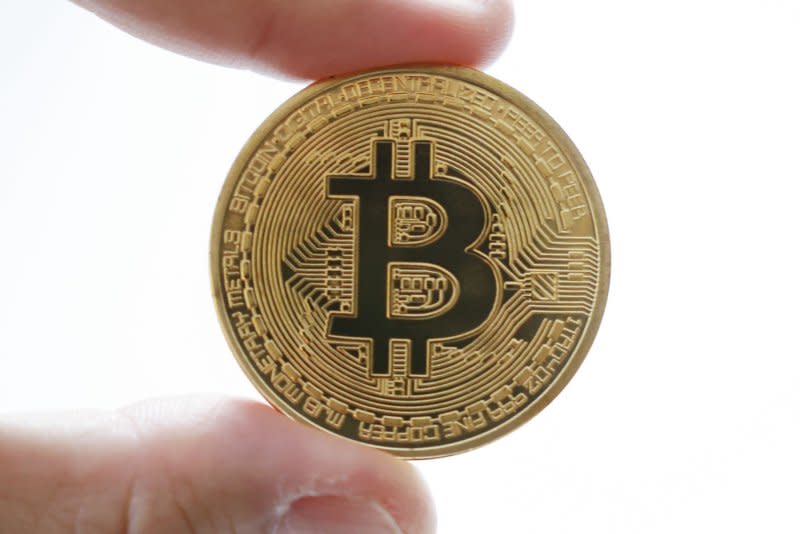 The price of Bitcoin on Tuesday fell more than 7% for the second day. File Photo by John Angelillo/UPI