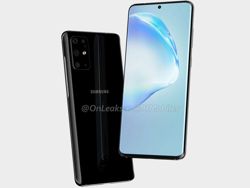 galaxy s11 renders